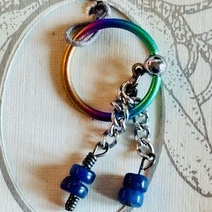 SPECTORE Exotic Titanium Jewelry Body Jewelry  Rainbow 🌈 Iridescent